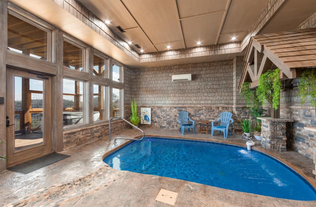 Splash Mountain Pool Hot Tub Theater Game Room Sevierville Dış mekan fotoğraf