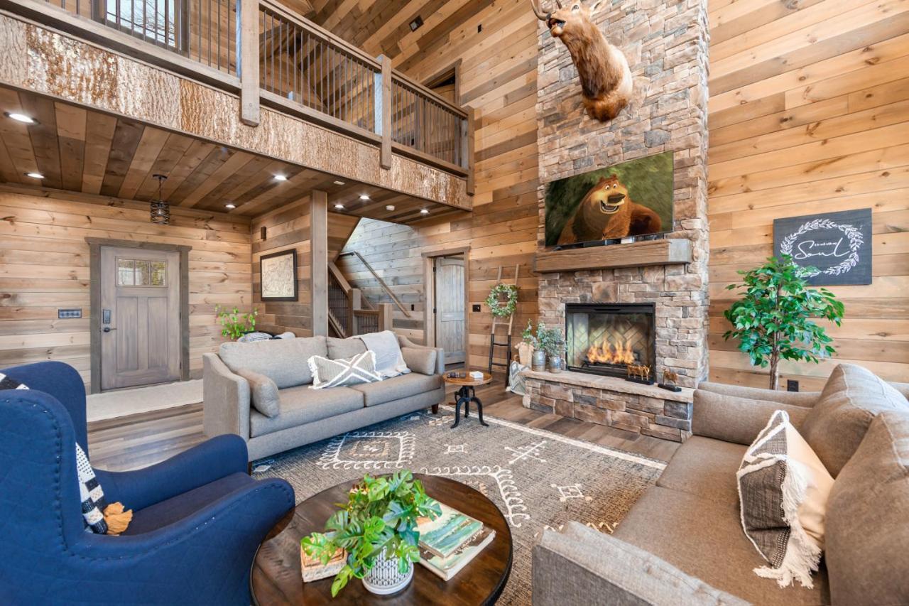 Splash Mountain Pool Hot Tub Theater Game Room Sevierville Dış mekan fotoğraf