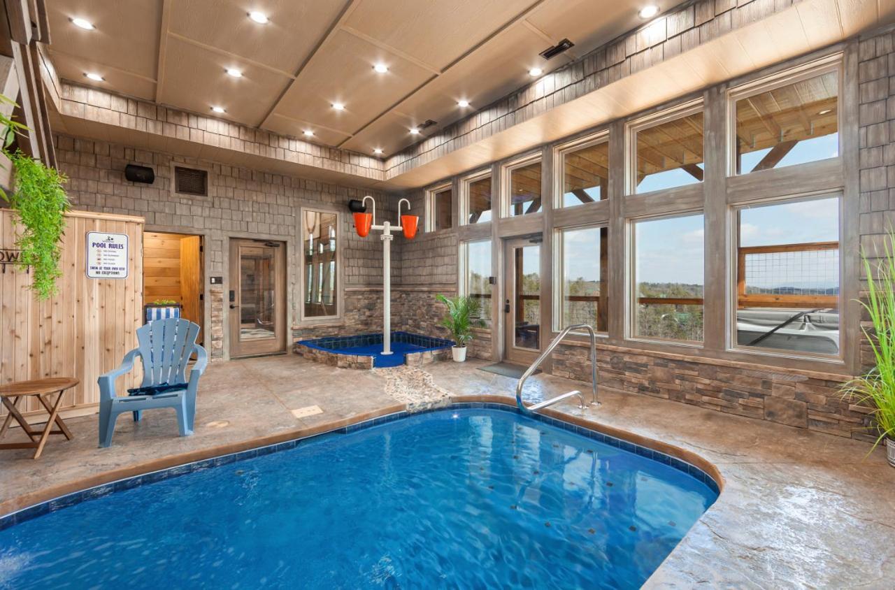 Splash Mountain Pool Hot Tub Theater Game Room Sevierville Dış mekan fotoğraf