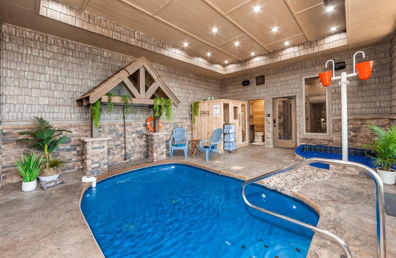 Splash Mountain Pool Hot Tub Theater Game Room Sevierville Dış mekan fotoğraf